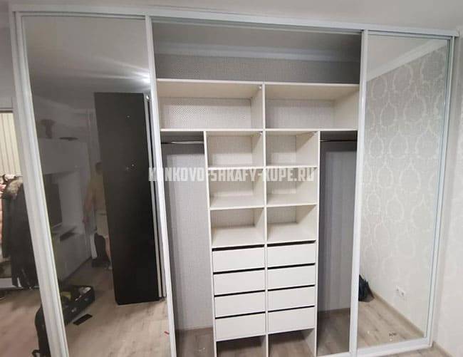 Встроенные шкафы на заказ Коньково